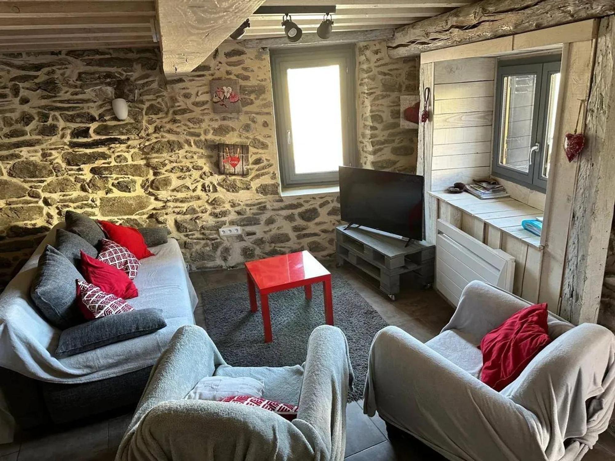 Chalet Confortable A Ascou Avec Vue Sur La Montagne מראה חיצוני תמונה